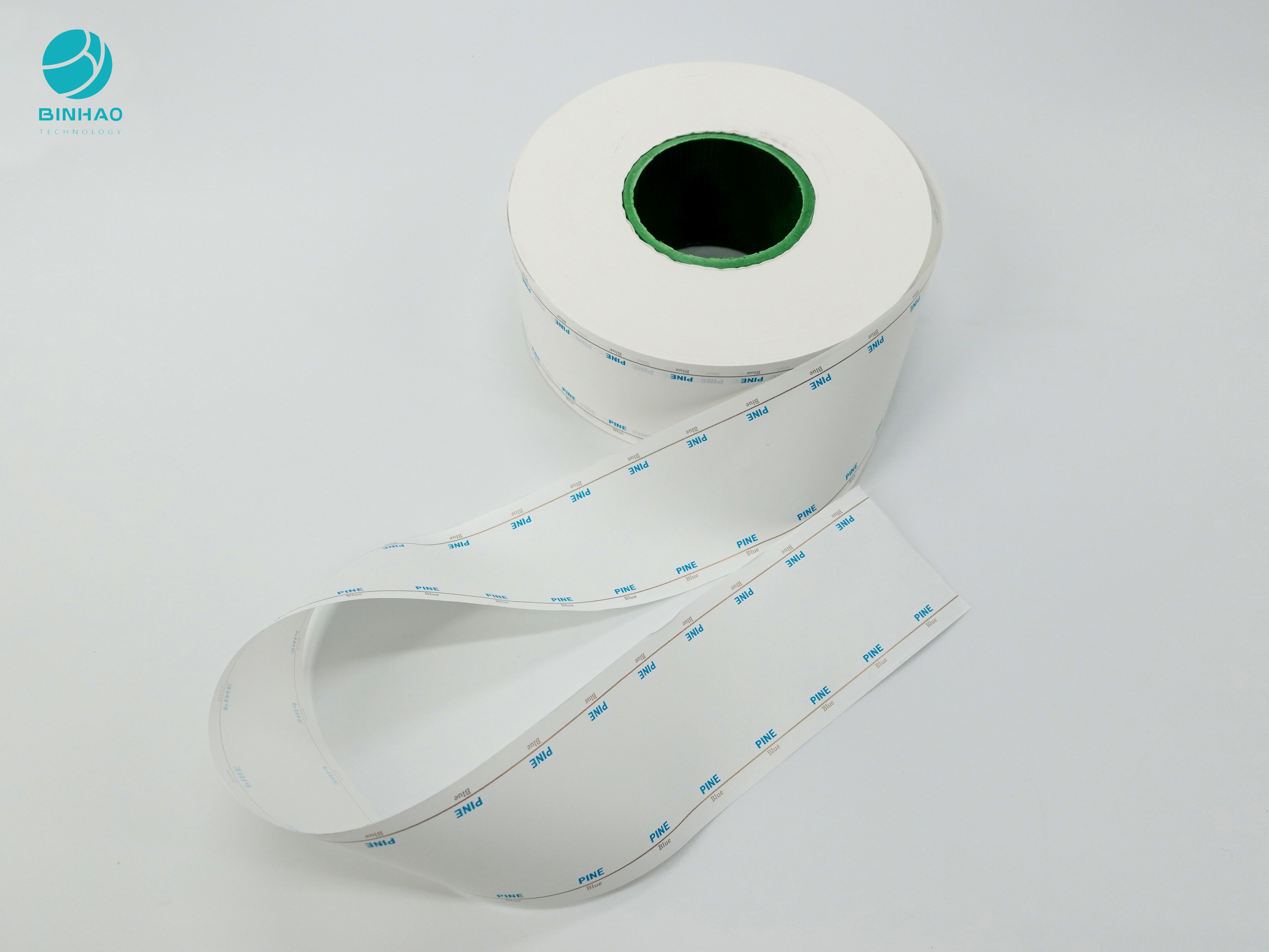 Tipping Paper 52mm Kemasan Batang Filter Rokok Putih Berlubang