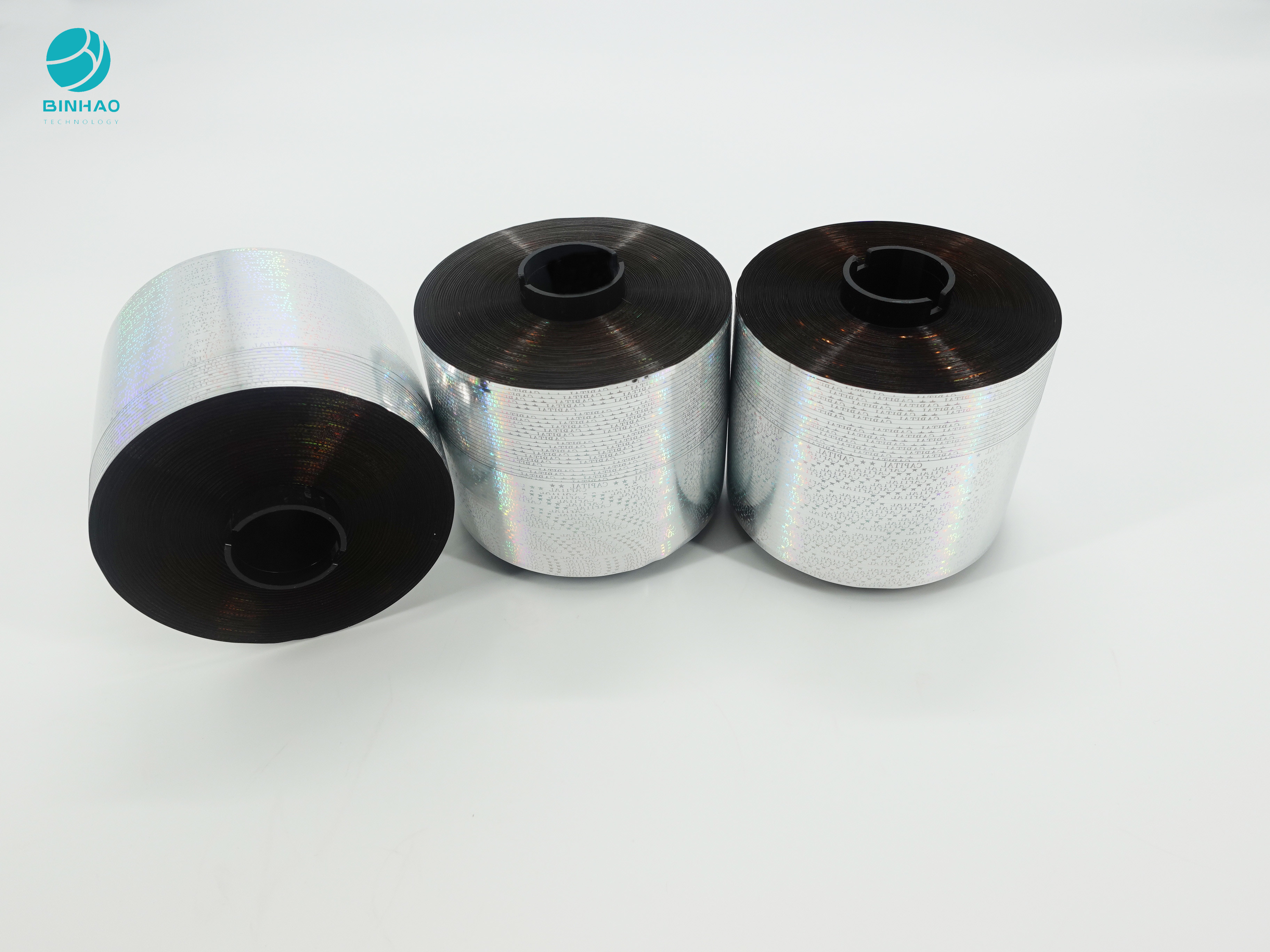 1.5-5mm Kustomisasi Silvery Tear Tape Bobbins Untuk Kemasan Mudah Dibuka