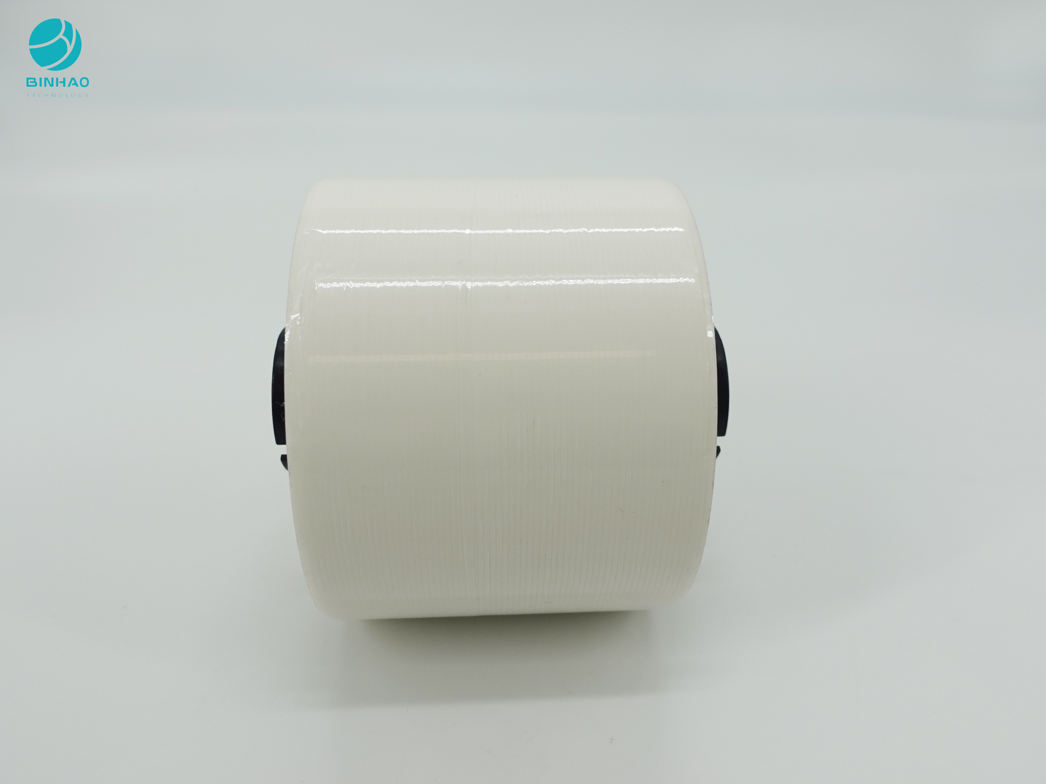 1.6-5mm White Mopp Self Adhesive Tear Tape Rolls Logo Disesuaikan Untuk Paket