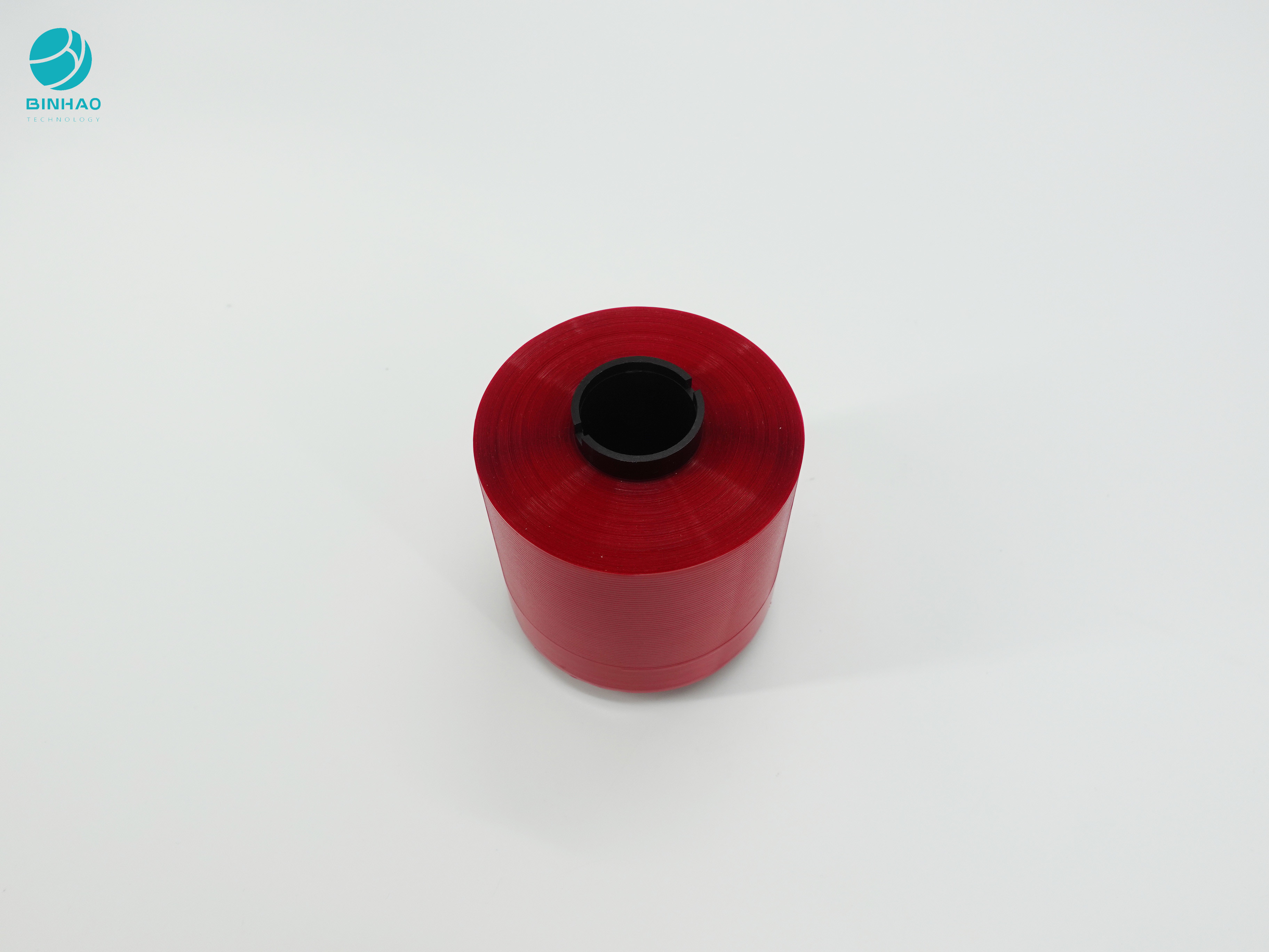 4mm Dark Red BOPP Tear Strip Tape Untuk Kemasan Tas Kurir Dan Mudah Dibuka