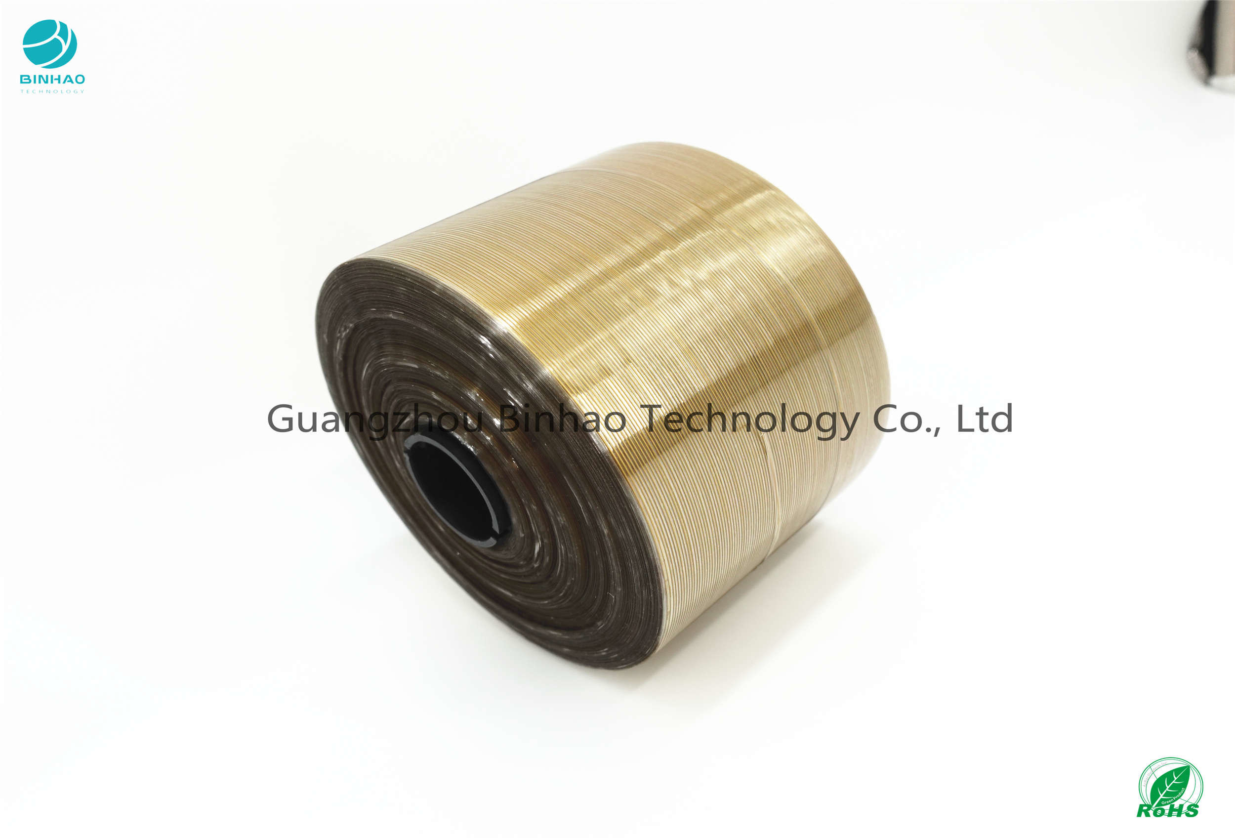 Adhesi Permanen&gt; 48H Gold Chocolate Tear Strip Tape Ukuran 2.0mm