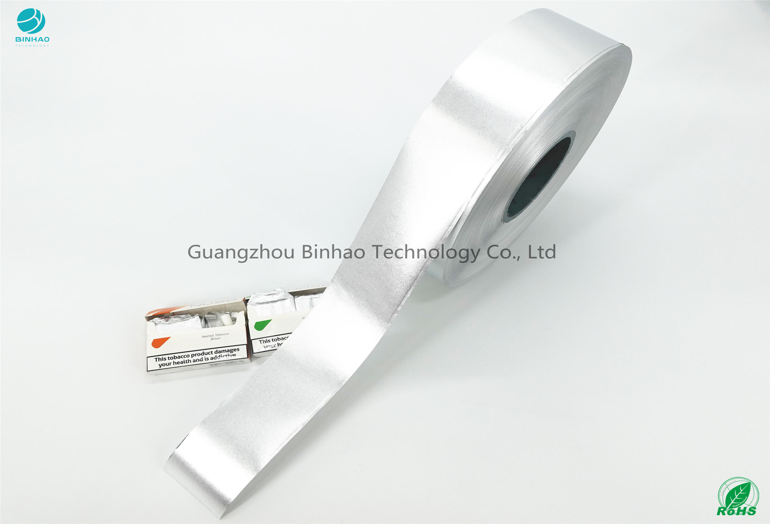 Bahan Paket Kertas Pembungkus Aluminium Foil Lebar 50mm dari HNB E-Cigarette
