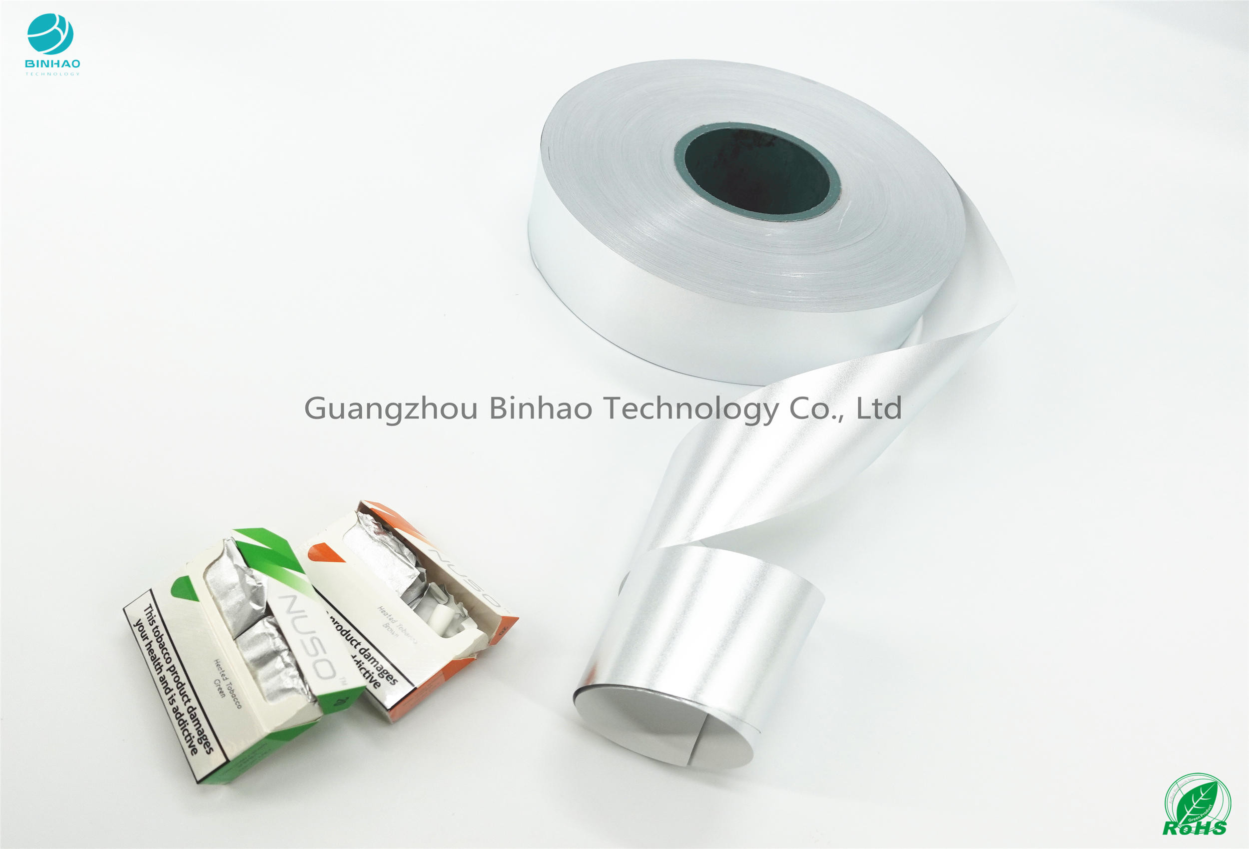 Aluminium Foil Paper Coli ID 76mm HNB Produk Paket Rokok Elektronik