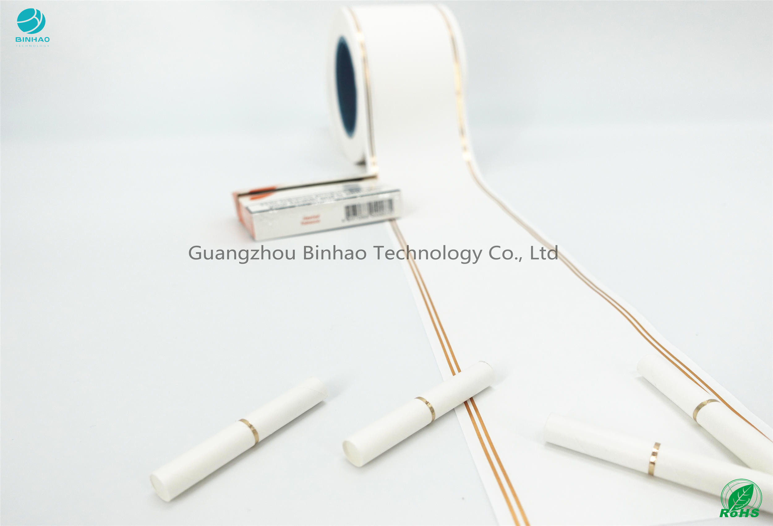 Putih Polos Dengan Lip Release 50mm Lebar Kertas Jungkit Bahan Paket Rokok Elektronik HNB