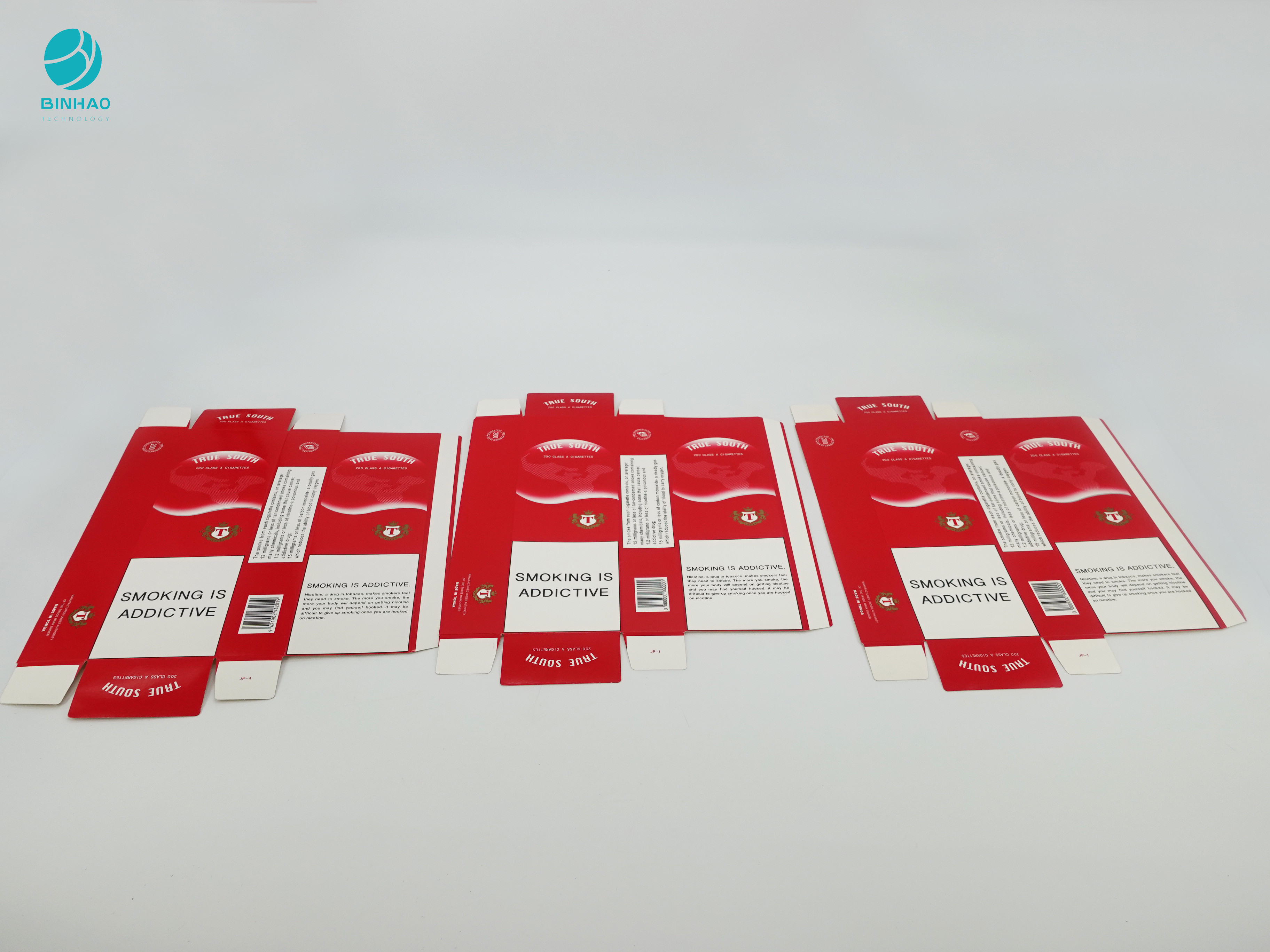 Paket Logo Timbul Bahan Kertas Karton Untuk Kotak Kemasan Kasus Rokok