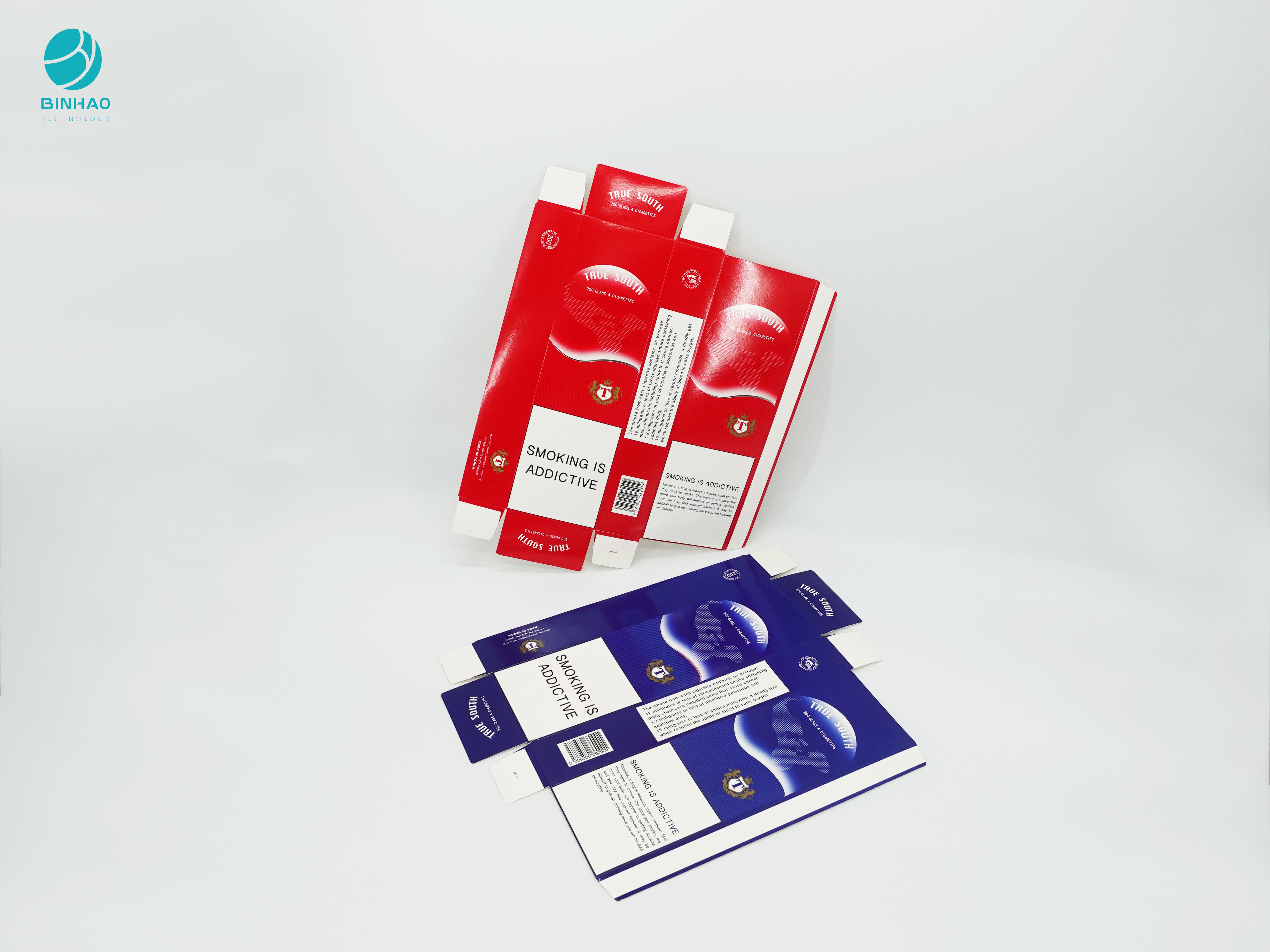 Kertas Karton Desain Dekoratif Untuk Kemasan Kotak Kasus Rokok Tembakau