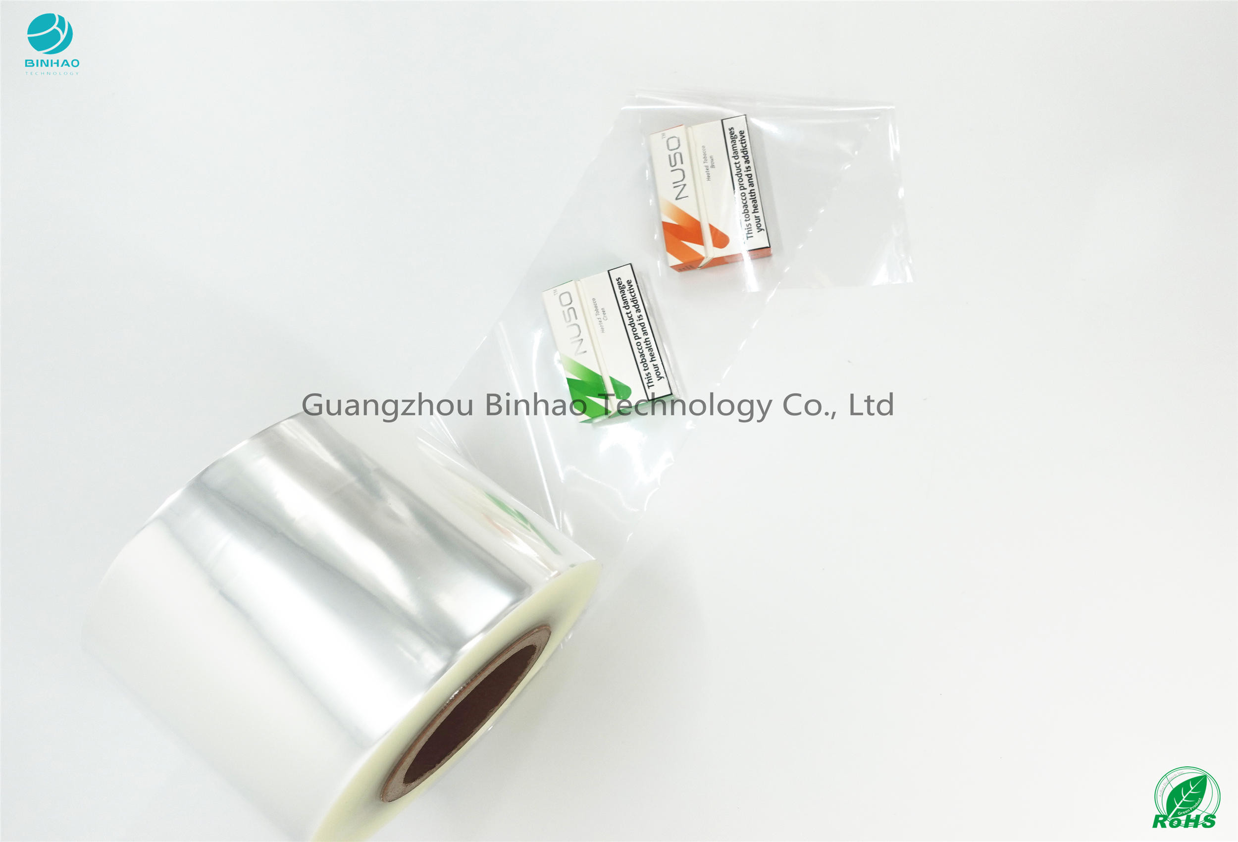 BOPP Film Side Corona Treatment Paket HNB E-Cigareatte Bahan 21-25 Mikron