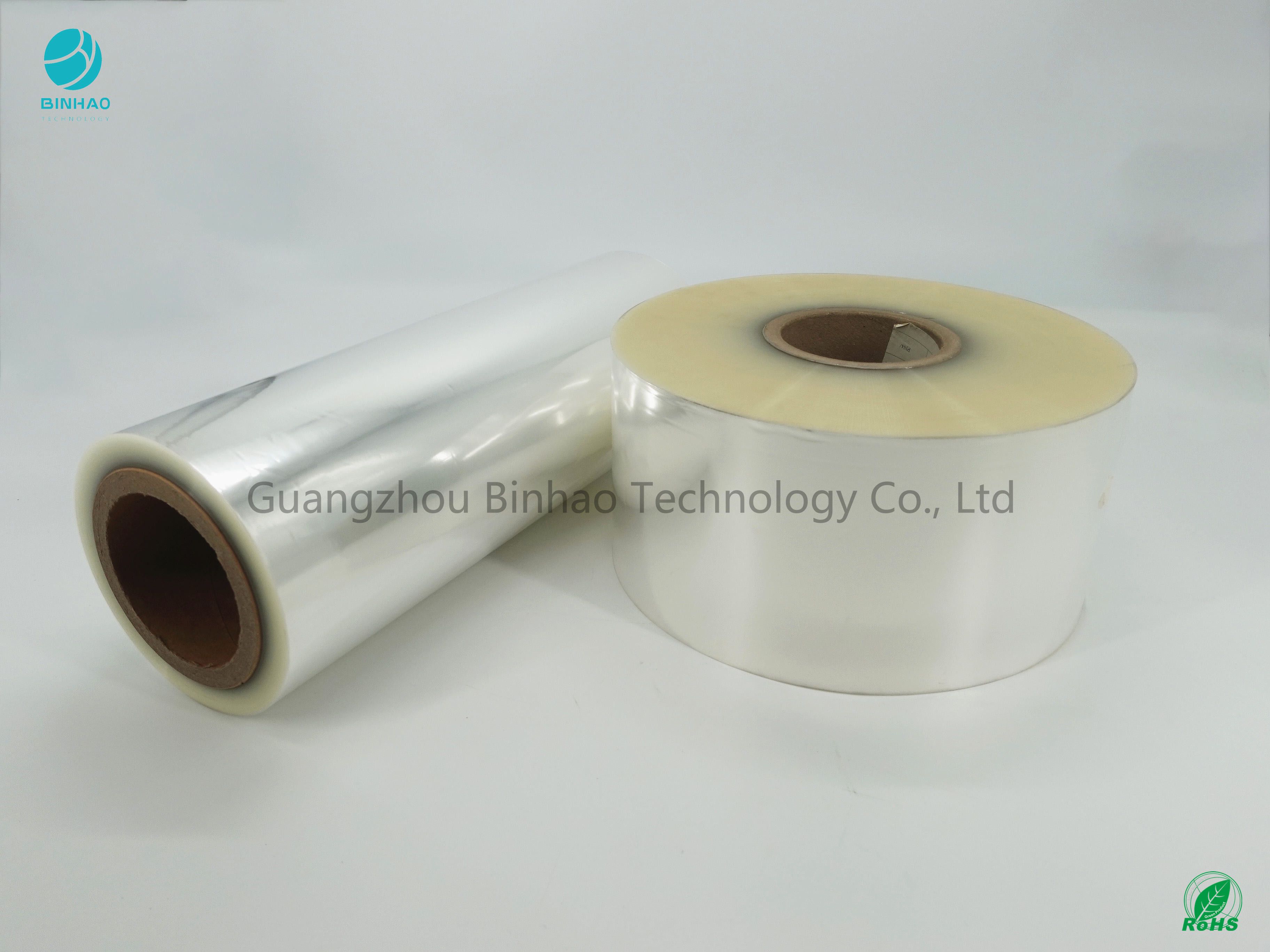 BOPP Film Glossy Hardness Soft Clear Surface Film Untuk Industri Tembakau