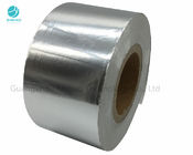 Shiny Silver Aluminium Foil Paper Tembakau Foil Dengan Timbul Logo Dan Pola