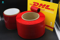 2mm 4mm Merah BOPP Air Mata Strip Tape Untuk Tas Amplop Permen Makanan Sealing