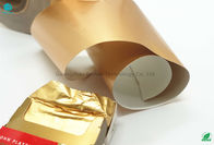 Kertas Glossy Gold 85mm 95% Aluminium Foil Untuk Paket Tembakau