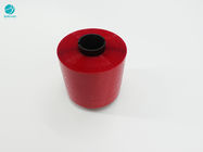 Desain Anti Pemalsuan Merah Tua 3mm Tear Tape Untuk Kemasan Kotak Rokok