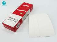 Kasus Kertas Karton Tahan Lama Desain Merah Untuk Kemasan Kotak Tembakau Rokok