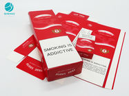 Kasus Kemasan Karton Warna Merah Dekoratif Untuk Produk Rokok Tembakau
