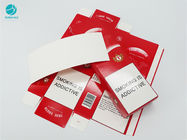 Desain Kustom Dicetak Kotak Karton Paket Persegi Panjang Untuk Kemasan Rokok