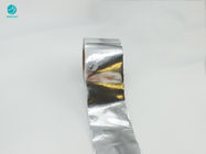Silvery Custom Design 83mm Aluminium Foil Paper Untuk Kemasan Rokok