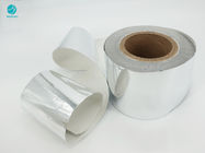 OEM Shiny Silver 83mm Aluminium Foil Paper Untuk Kemasan Dalam Rokok