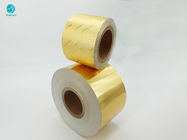Gulungan Kertas Komposit Kustom 58gsm Aluminium Foil Paper Untuk Paket Rokok