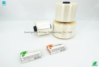 2.5mm Lebar Clear Surface Tear Tape Bahan Paket Industri Rokok Elektronik HNB