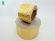 Hot Stamping Composite Gold 8011 Aluminium Foil Paper Untuk Kemasan Rokok
