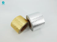 Paket Rokok Emas Perak Cerah Kertas Aluminium Foil Dengan Desain Khusus