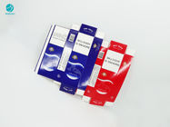 Blue Red Series Design Disposable Durable Cardboard Case Untuk Paket Rokok