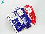 Blue Red Series Design Disposable Durable Cardboard Case Untuk Paket Rokok
