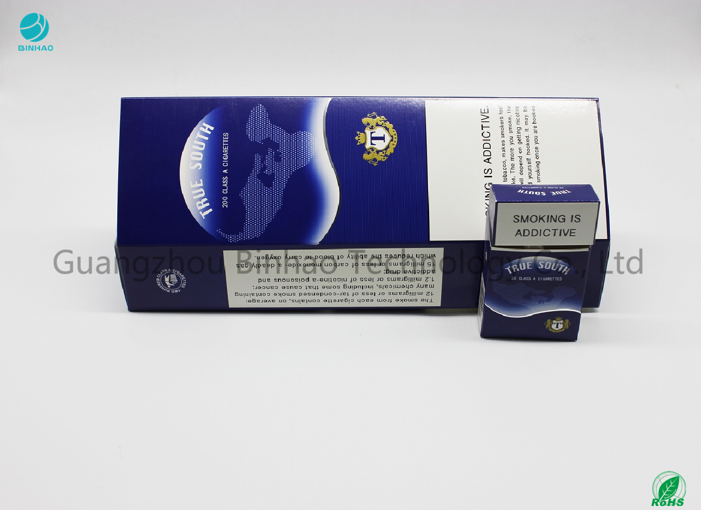 Didaur Ulang Gravure Printing Karton Rokok Kasus Dengan Logo Timbul