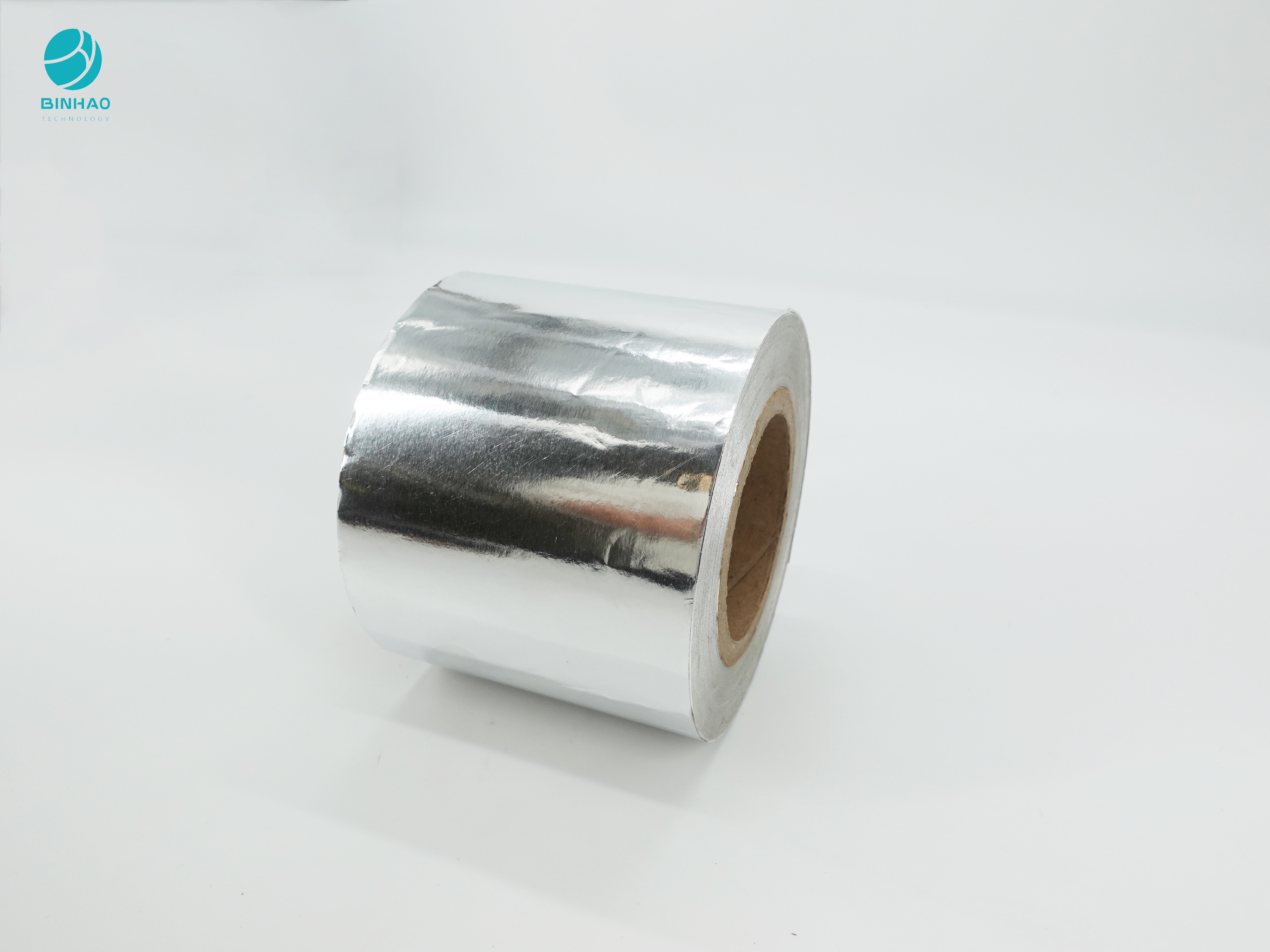 Silvery Custom Design 83mm Aluminium Foil Paper Untuk Kemasan Rokok