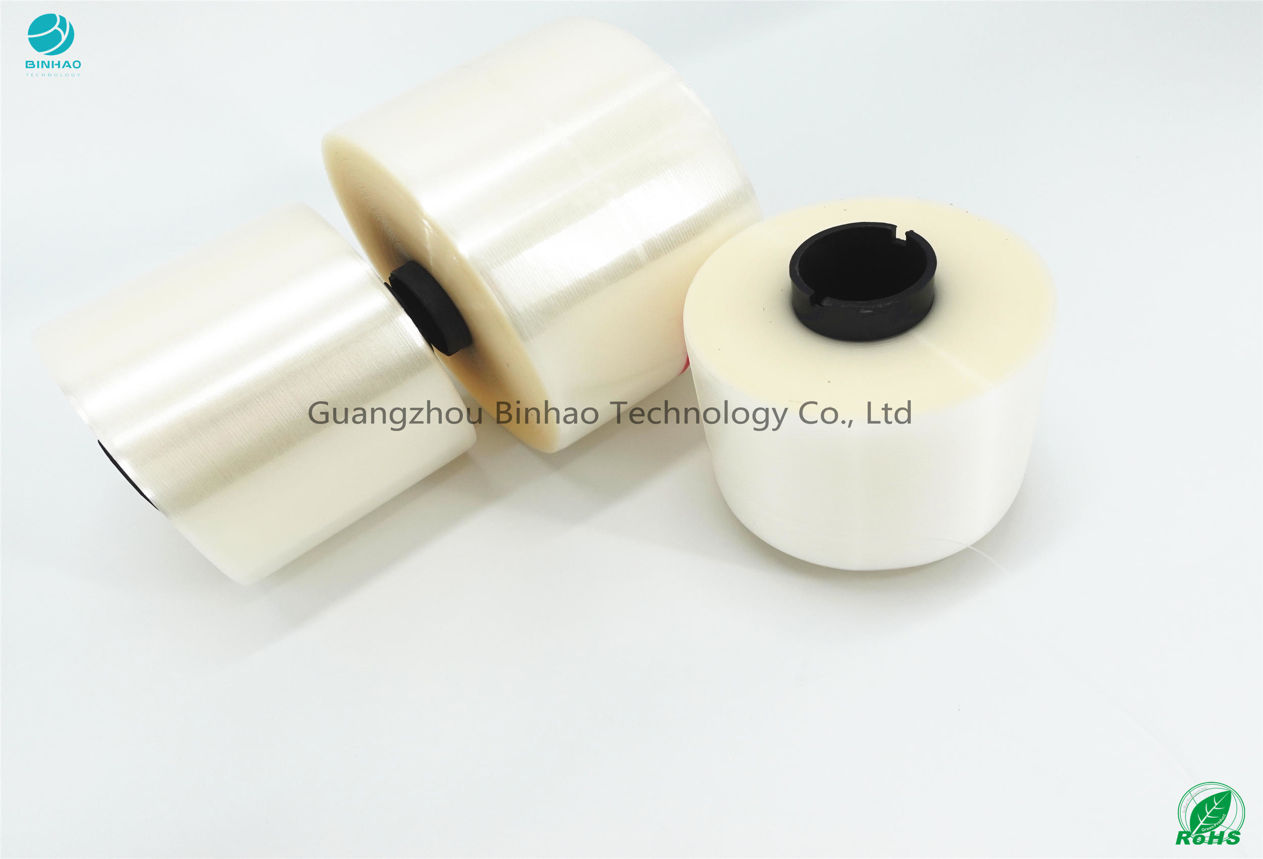 2.5mm Lebar Clear Surface Tear Tape Bahan Paket Industri Rokok Elektronik HNB