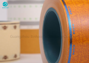 Kertas Tipping Cork Kuning Untuk Cig Filter Rod, Colored Laser Perforated Lip Release