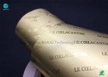 Shiny Gold Transfer Kertas Aluminium Foil Dalam Bahan Lingkungan