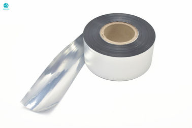Perak Aluminium Foil BOPP Laminated Film Seal Waterproof Packaging Film Untuk Kotak Rokok